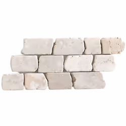 Plaque de mosaïque en marbre naturel et travertin à poser au mur ou au sol Il est particulièrement adapté pour recouvrir les ...
