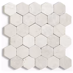 Description générale Cette plaque de mosaïque en marbre et travertin est idéale pour une utilisation sur les murs et les sols ...