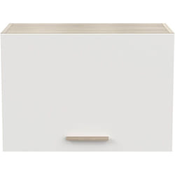 Meuble pour hotte coloris chêne kronberg, blanc - Longueur 60 x Hauteur 42 x Profondeur 30 cm Pegane