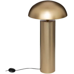 Lampe à poser, lampadaire en métal doré - Diamètre 50 x Hauteur 97 cm Pegane