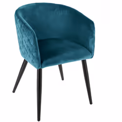 Ce fauteuil est fabriqué avec une structure et des pieds en acier, et un rembourrage en mousse polyuréthane recouvert de poly ...