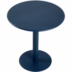 Table ronde polyvalente en métal pour une utilisation extérieure/intérieure. Dimensions : diamètre 70 x hauteur 73 cm Matière ...