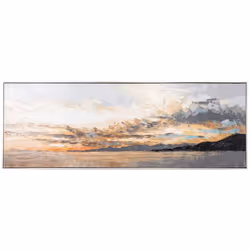 Peinture à l'huile sur toile, peinte à la main d'un paysage (180X50cm). Avec ce tableau vous pourrez compléter la décoration  ...