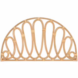 Tête de lit en bois de bambou coloris naturel. Dimensions : longueur 104 x profondeur 2 x Hauteur 60 cm Matière : bois de bam ...