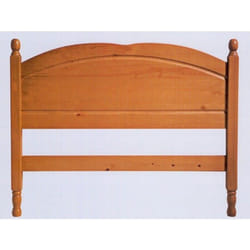 Tête de lit enfant en pin massif coloris miel - Longueur 96,5 x Profondeur 2 x Hauteur 66 cm