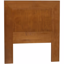 Tête de lit 90 cm en pin massif coloris cerisier Dimensions : Longueur 110 x Profondeur 2 x Hauteur 110 cm Matière : pin mass ...