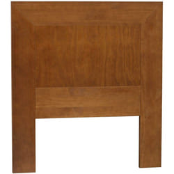 Tête de lit 90 cm coloris cerisier en pin massif - Longueur 110 x Profondeur 2 x Hauteur 110 cm