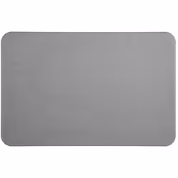 Tapis de salle de bain Diatomite coloris Gris Argile. Grâce à sa surface légèrement rainurée, il permet une bonne adhérence d ...