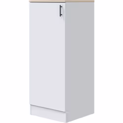 Fabriqué en bois mélaminé, cette colonne de cuisine garantit résistance et durabilité dans l'utilisation quotidienne. Grâce à ...