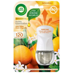 Gadget + 1 recharge Diffuseur Electrique Anti-Tabac Ingrédients d Origine Naturelle