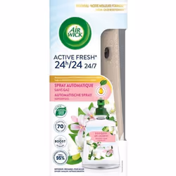Desodorisant Maison Diffuseur Freshmatic + 1 Recharge Parfum Bouquet de Jasmin : Nouvelle formule Spray Automatique sans gaz
