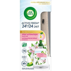 Desodorisant Maison Diffuseur Freshmatic + 1 Recharge Parfum Bouquet de Jasmin : Nouvelle formule Spray Automatique sans gaz
