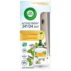Desodorisant Maison Diffuseur Freshmatic + 1 Recharge Parfum Vanille ET Chèvrefeuille : Nouvelle formule Spray Automatique sans gaz