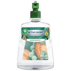 Recharge diffuseur spray automatique désodorisant sans gaz Bois de Cèdre ET Eucalyptus