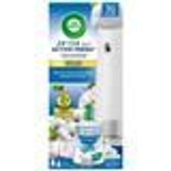 Diffuseur spray automatique désodorisant sans gaz Active Fresh + 1 recharge Fleur de Coton ET Orchidée