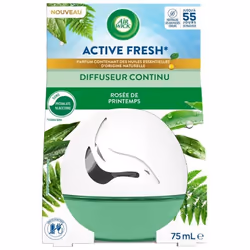 Diffuseur Continu désodorisant Active Fresh Rosée de Printemps 75mL