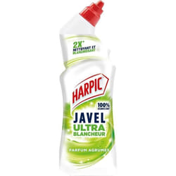 Flacon de 750 ml Gel WC Javel Ultra Blancheur Agrumes
