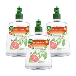 Lot de 3 Recharges diffuseur spray automatique désodorisant sans gaz Pamplemousse
