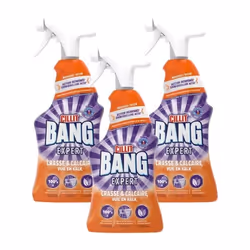 CILLIT BANG Lot de 3 Sprays Expert Crasse ET Calcaire Spray de 750ml