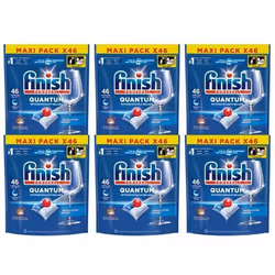Finish Quantum Pastilles Lave-Vaisselle All in One- Parfum Frais - 276 Tablettes Lave-Vaisselle