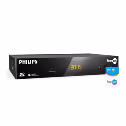 PHILIPS Récepteur TV satellite HD + Carte FRANSAT PC6 Eutelsat 5W