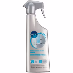 WPRO Spray Nettoyant pour Réfrigérateurs et Congélateurs Pulvérisateur 500mL Il nettoie et élimine les taches et les résidus ...
