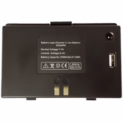 Battery Satlink 6980 HD Polymer Li-Ion 7.4V / 5000mAh Normal voltage 7.4V / 8.4V voltage Limited Capacity 5000mAh / 37.0Wh Co ...