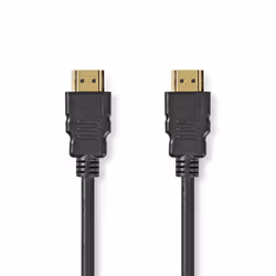 NEDIS Câble HDMI 1M Ultra-Haute Vitesse  Connecteur HDMI - Connecteur HDMI  100 m  Noir