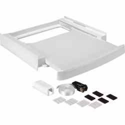 Description du produit Gagnez de l'espace grâce au kit de superposition universel SKS100 de Wpro pour lave-linge et sèche-lin ...