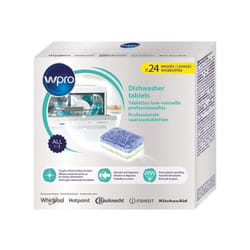 Wpro - 24 x Tablettes Tout en 1 Pastilles Lave Vaisselle Professionnelles
