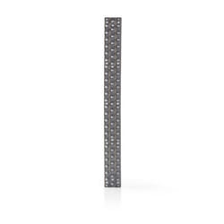 Herse antiescalade - NEDIS - Jeu de 10 pièces - PVC - Gris - Symbole de mise en garde inclus