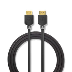 NEDIS Câble HDMI 7.5M Haute Vitesse avec Ethernet  Connecteur HDMI - Connecteur HDMI  75 m  Anthrac