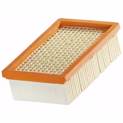 Filtre plissé compatible pour aspirateur KARCHER Dimensions : 163 x 104 x 51 mm 2.863-005.0 Appareils compatibles : [ASPIRATE ...