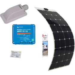 Pack Antarion Panneau Solaire Souple 150W Van Life + Régulateur solaire victron 220W 15A