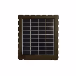 Ce panneau solaire permet d'alimenter votre caméra et de la rendre totalement autonome. Il est équipé d'une entrée 12V pour p ...