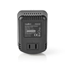 NEDIS Convertisseur dAlimentation  230 V c.c. - 110 V c.a.  45 W  Sortie Américaine sans Liaison de