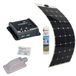 Pack ANTARION Panneau Solaire Souple 135W Camping car Van Life + régulateur solaire SC10