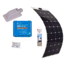• Nouvelle gamme de panneaux solaires souples • Panneaux solaires ultra-légers, conçus spécialement pour les fourgons à toit  ...