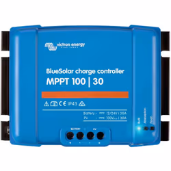 • Régulateur MPPT 30A VICTRON • Tension de sortie calculée automatiquement pour respecter les courbes de charge de la batteri ...
