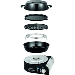 Barbecue a Gaz Portable Safari Chef 30 Compact Revêtement Anti-Adhésif Camping - Cadac