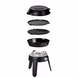Ce barbecue à gaz compact et polyvalent pèse moins de 4 kg. Au design moderne, compact, léger et avec allumage facilité grâce ...