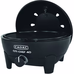 Le barbecue de table portable Citi Chef 40 est votre partenaire idéal pour réaliser de somptueuses grillades. Grille BBQ avec ...