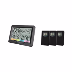 OPTEX Station Météo avec 3 Sondes Extérieures