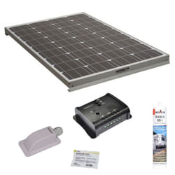 Pack Antarion Panneau Solaire 120W Camping-car + Régulateur Solaire mppt P10