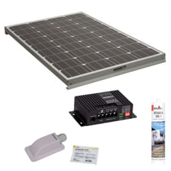 Pack ANTARION Panneau Solaire 120W Camping-car + Régulateur Solaire MPPT10