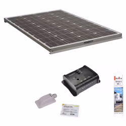 Ce pack comprend : 1x ANTARION panneau solaire monocristallin 140W 1x ANTARION kit de pose solaire avec régulateur de charge  ...