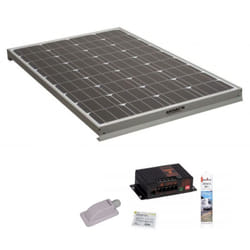 Antarion - Pack Panneau solaire 120W + Kit de pose solaire avec régulateur MPPT10A bluetooh