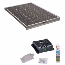 Ce pack comprend : 1x Panneau solaire monocristallin 160W camping car 1x Kit de pose solaire avec régulateur de charge PWM 16 ...