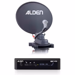 Pack ALDEN Onelight Parabole Satellite Automatique 60cm + Pointeur Module SSC