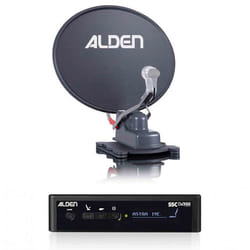 Pack ALDEN Onelight Parabole Satellite Automatique 60cm + Pointeur Module SSC